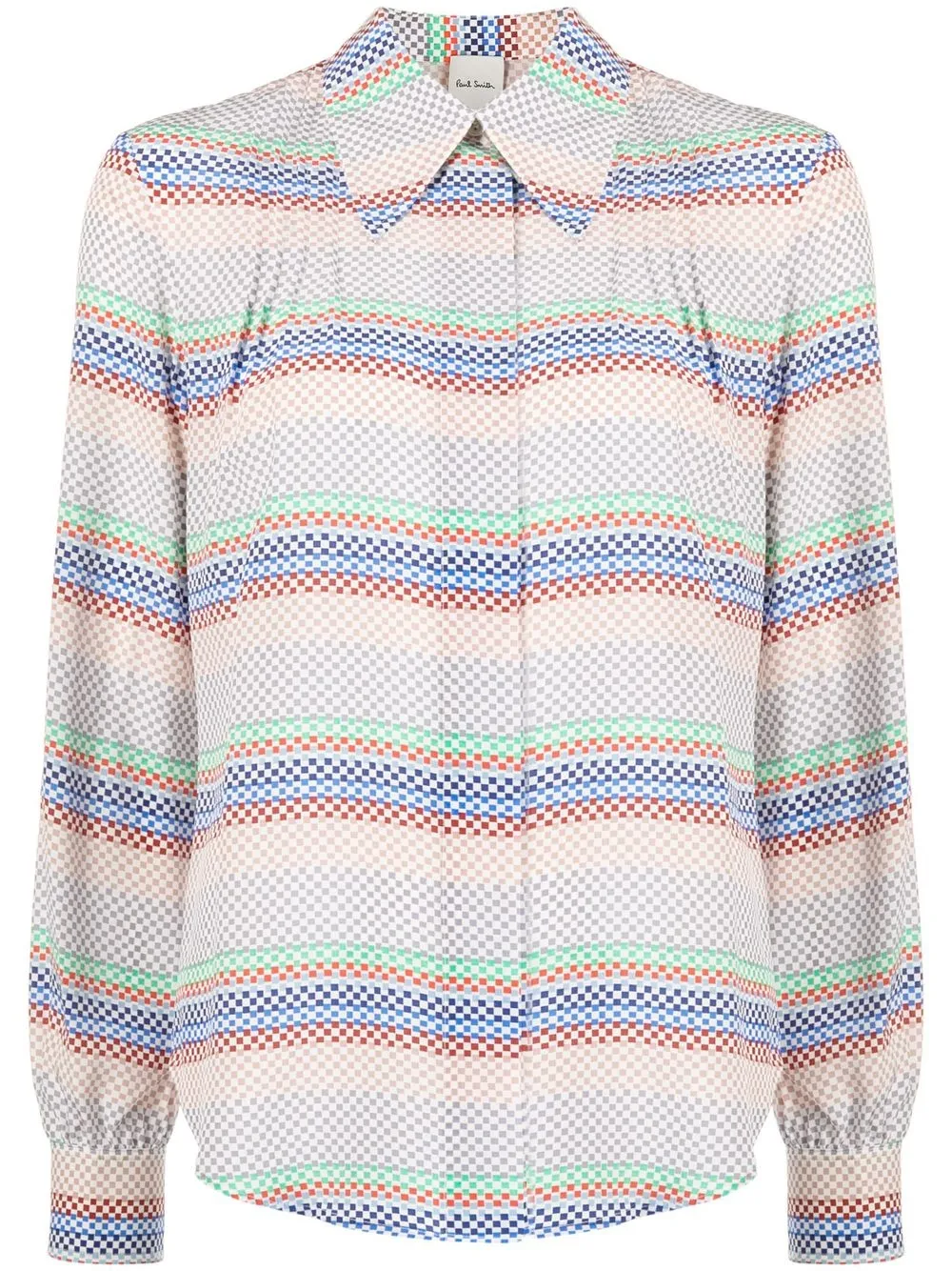 

Paul Smith striped button-down shirt - Multicolour