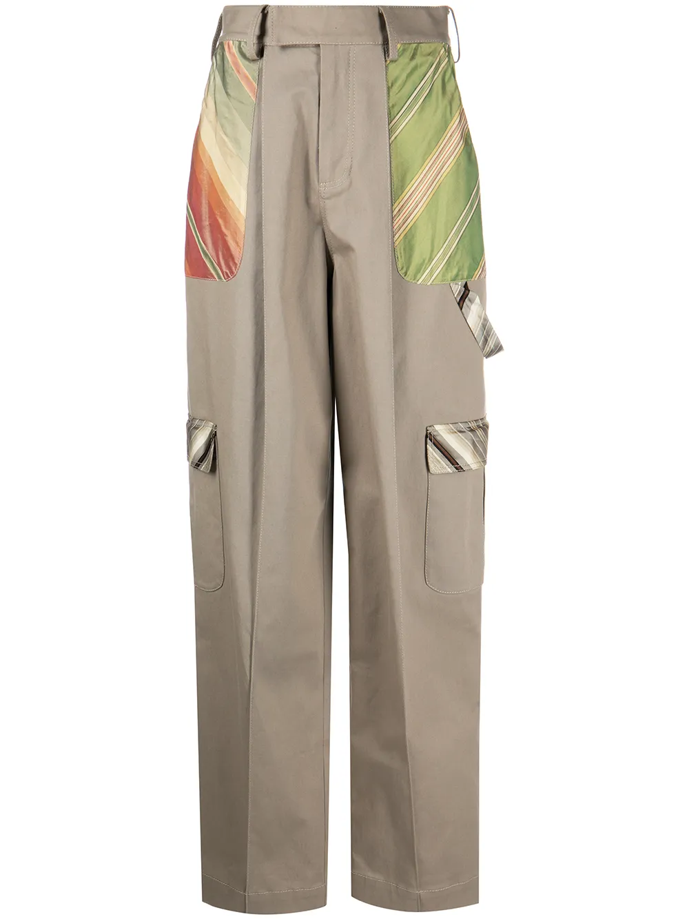 Rosie Assoulin highwaisted Belted Cargo Trousers Farfetch