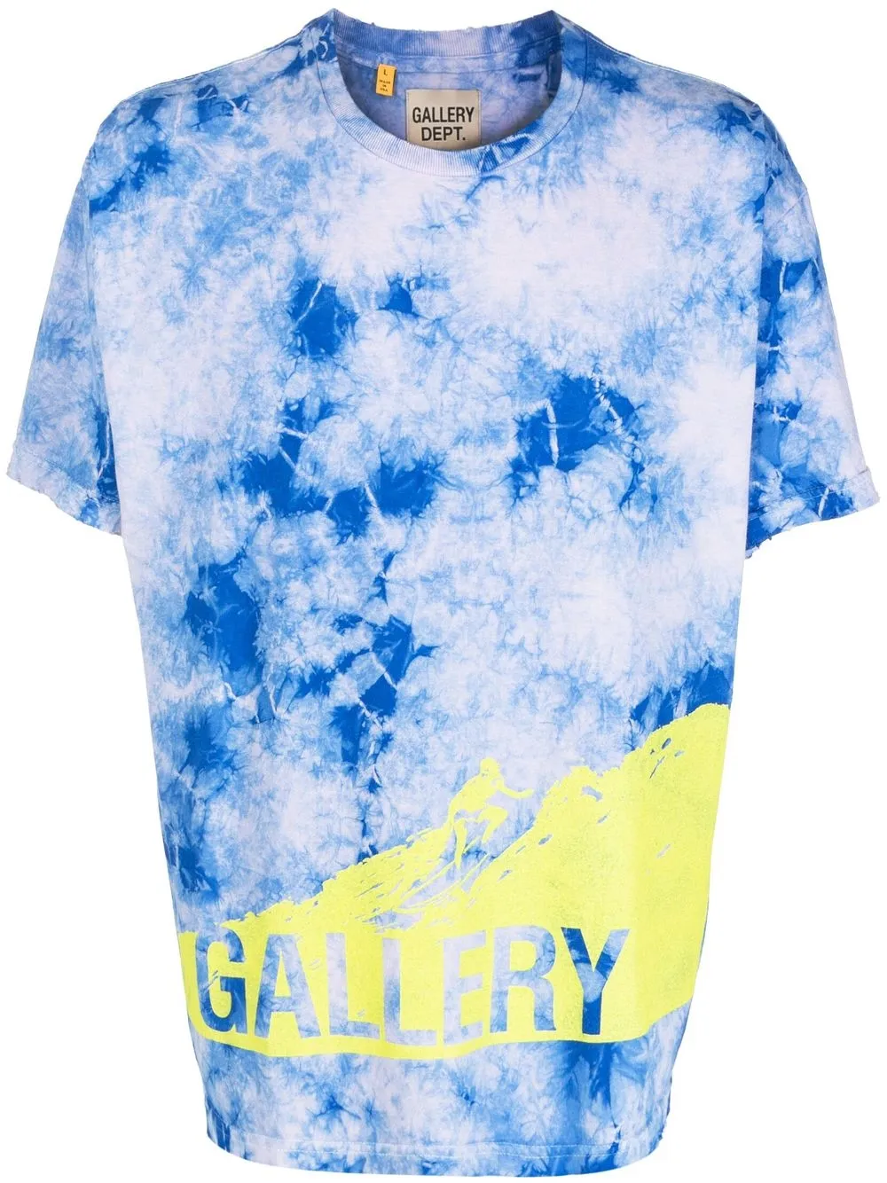 

GALLERY DEPT. playera RAD con estampado tie-dye - Azul
