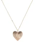 Zoë Chicco 14kt yellow gold Radiant Heart diamond necklace