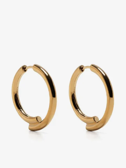 Otiumberg Chaos hoop earrings