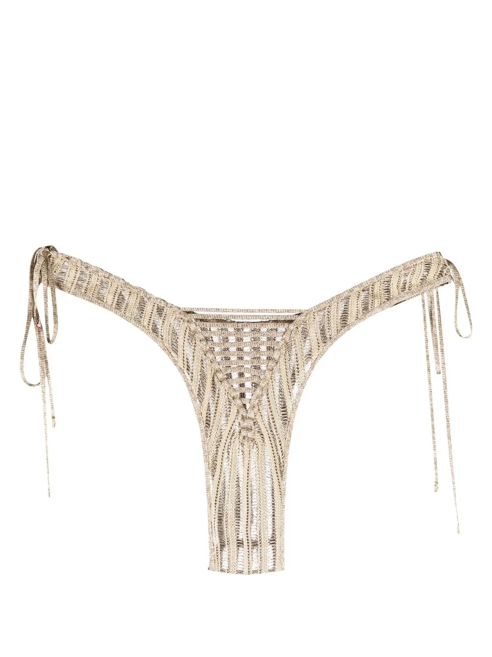 Isa Boulder Omkeerbare string - Beige