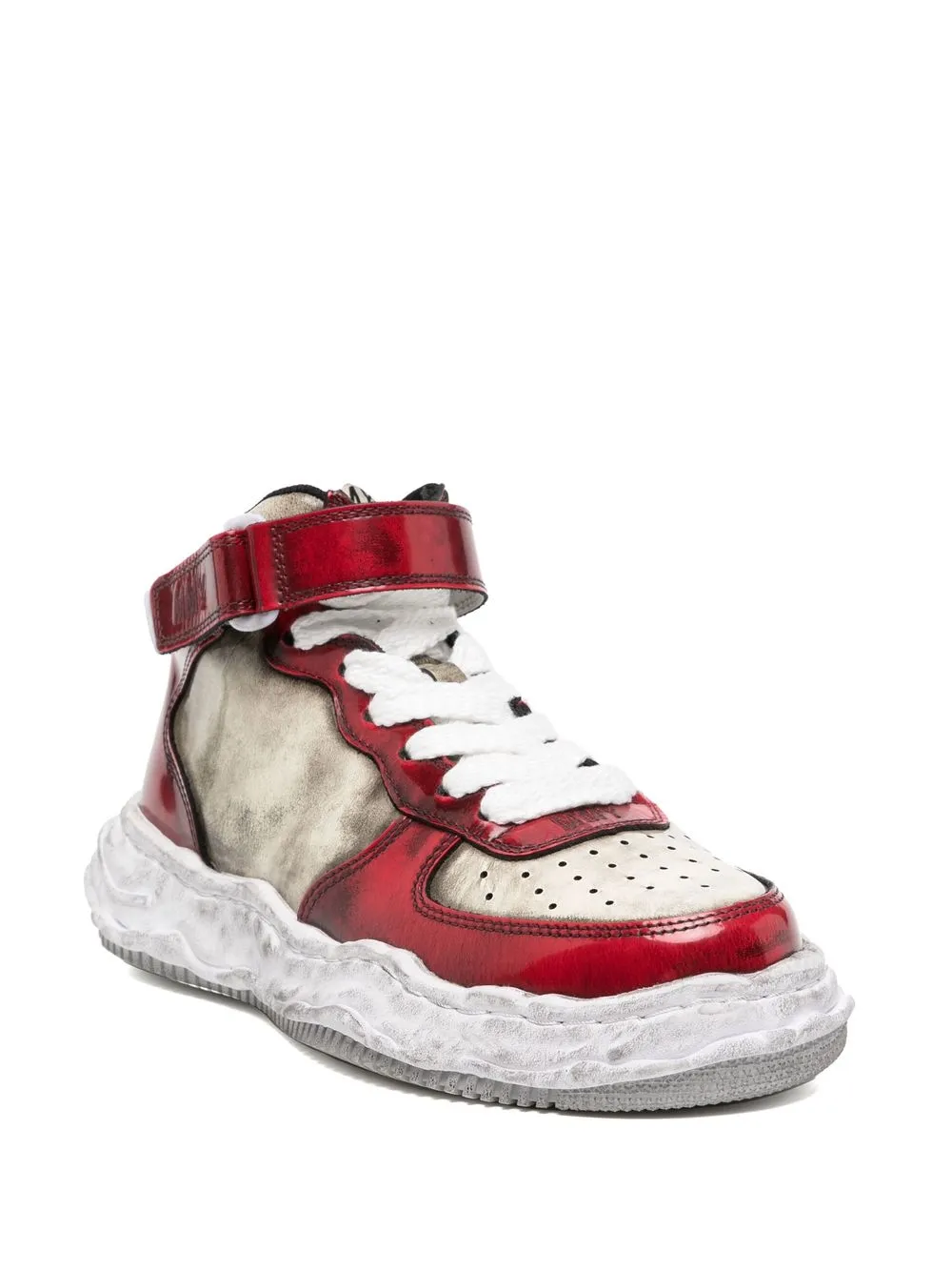 Maison MIHARA YASUHIRO Wayne high-top sneakers - Rood