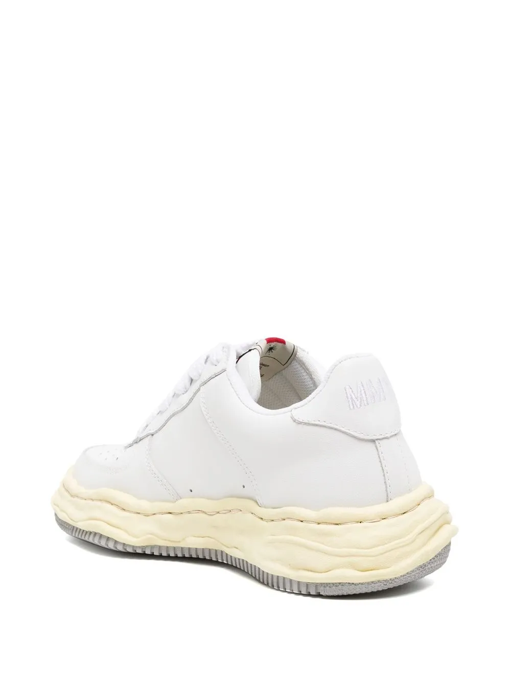 Miharayasuhiro Low-top Leather Sneakers In White