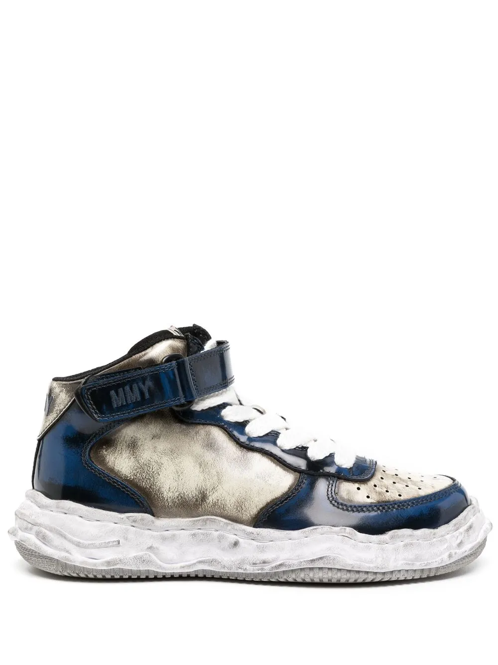 

Maison Mihara Yasuhiro Wayne high-top sneakers - Blue