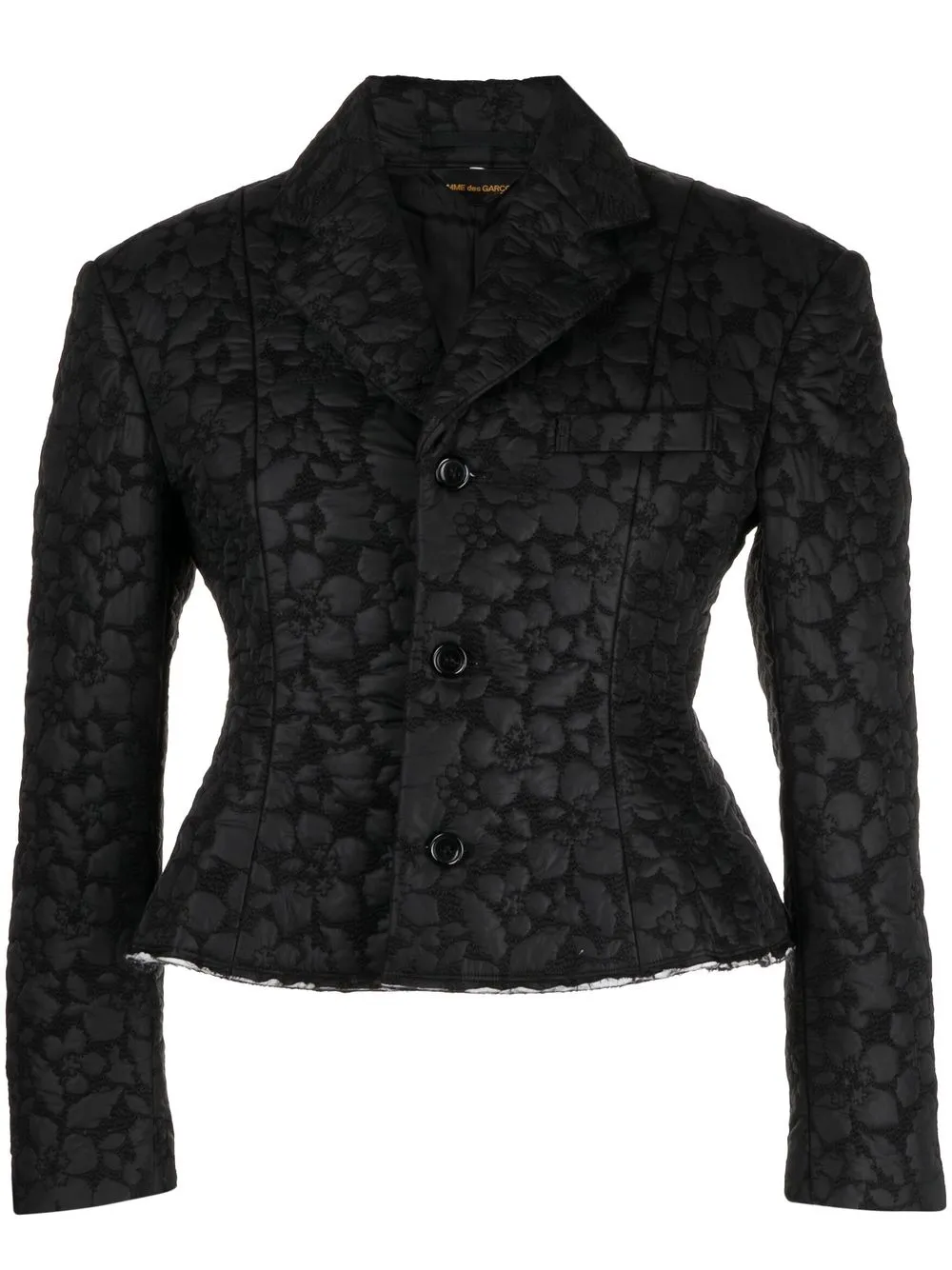 

Comme Des Garçons embroidered single-breasted jacket - Black