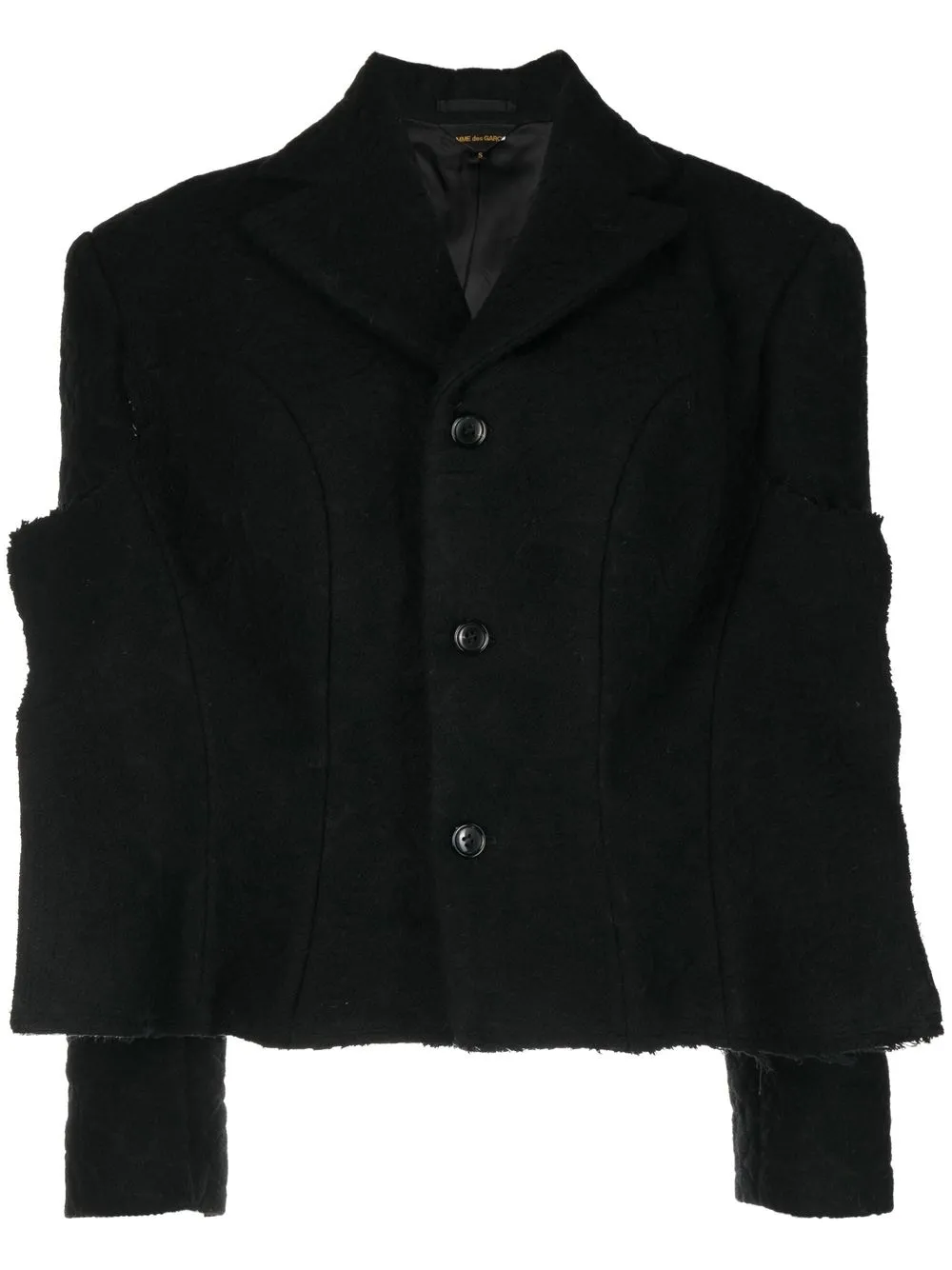 

Comme Des Garçons single-breasted wool jacket - Black