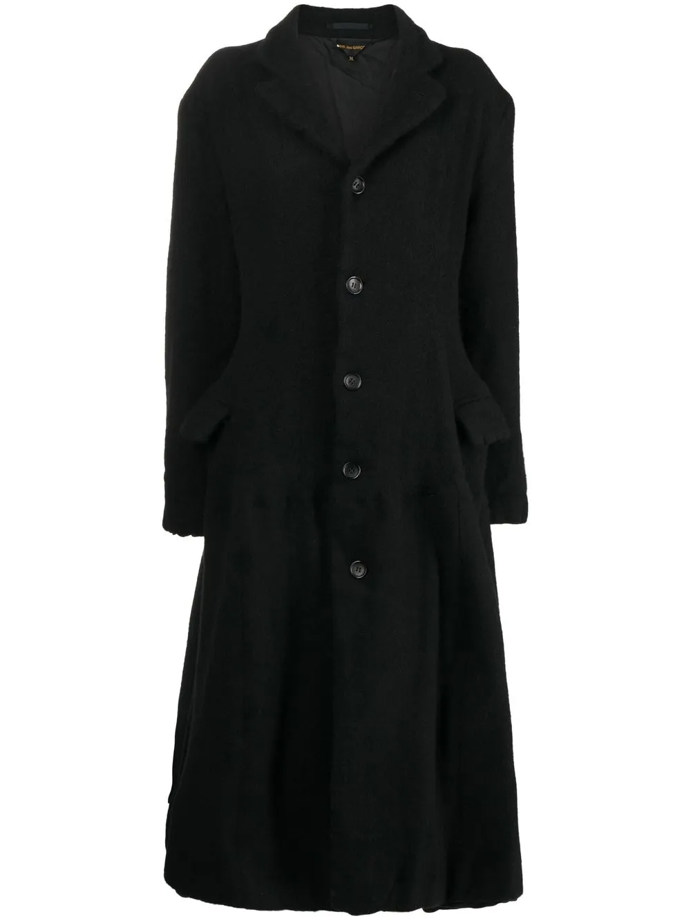 

Comme Des Garçons single-breasted wool coat - Black