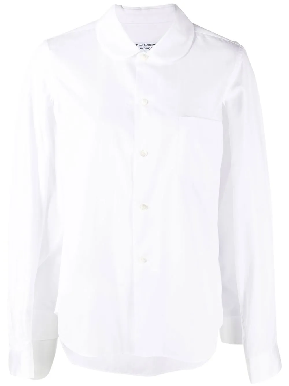 

Comme Des Garçons Comme Des Garçons camisa con mangas a capas - Blanco