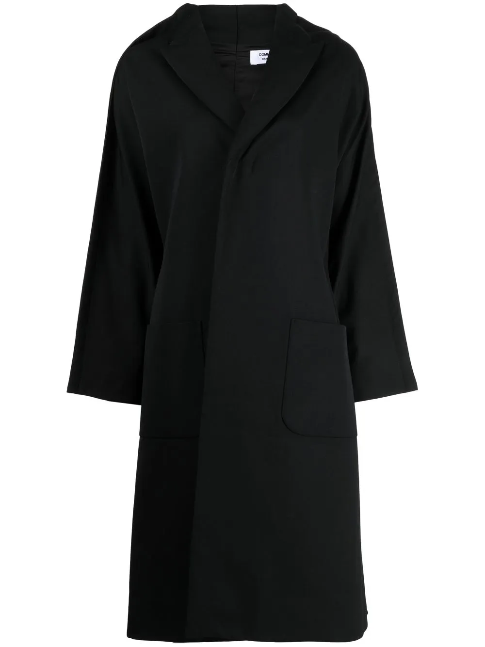

Comme Des Garçons Comme Des Garçons single-breasted wool coat - Black