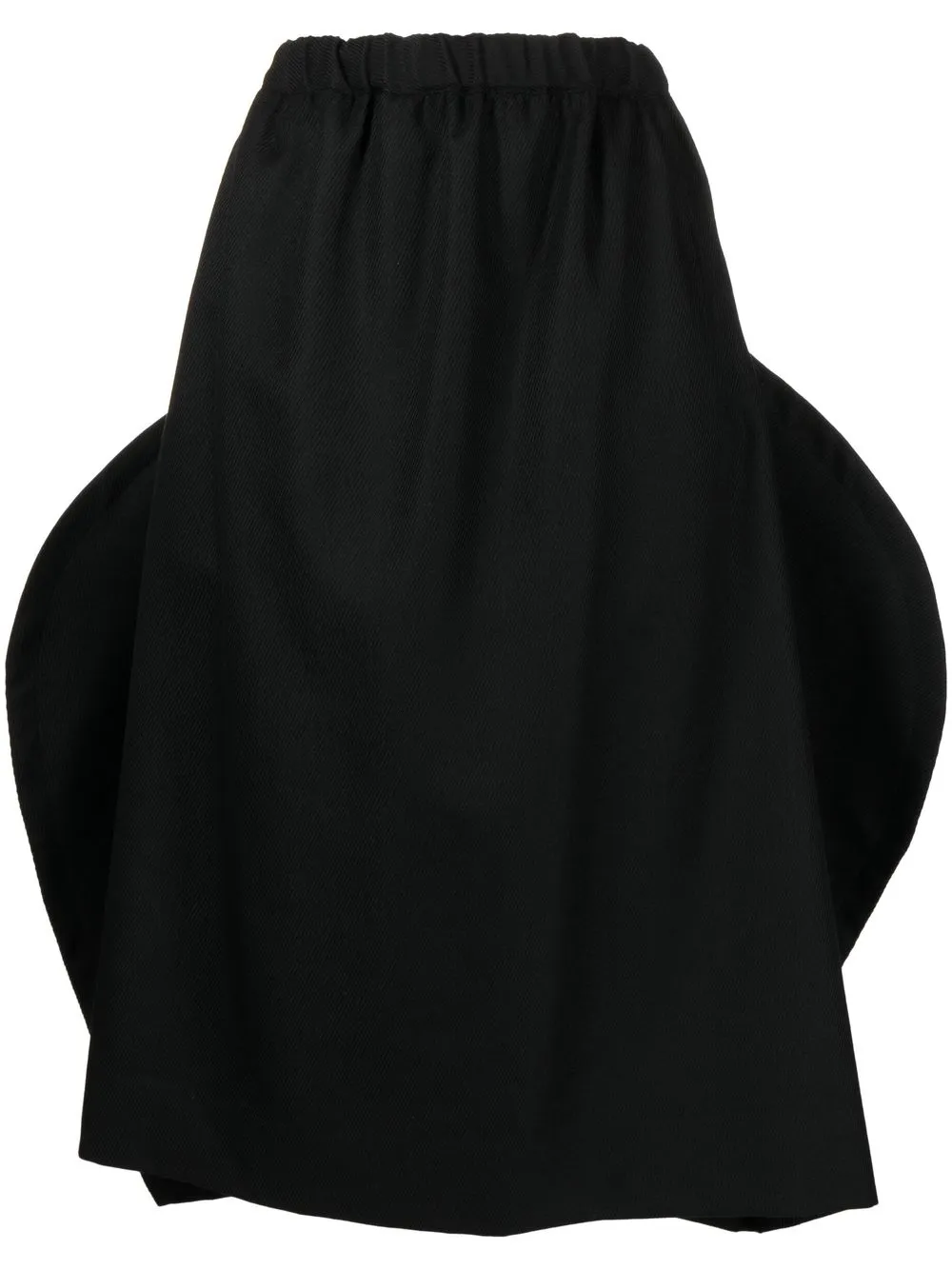

Comme Des Garçons Comme Des Garçons falda de cintura alta - Negro