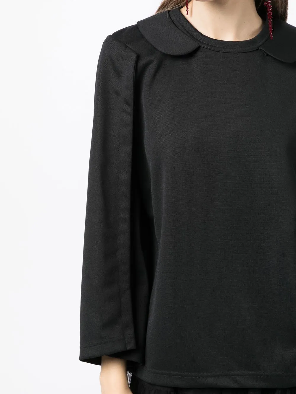 comme des garcons peter pan collar