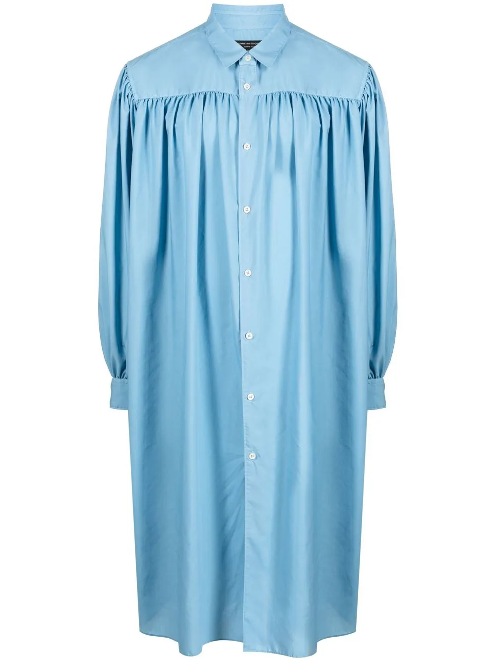 

Comme Des Garçons Homme Plus camisa con botones y logo - Azul