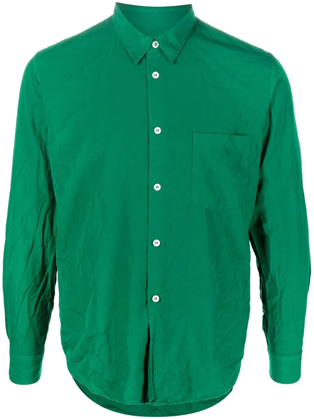 

Comme Des Garçons Homme Plus button-up tailored shirt - Green