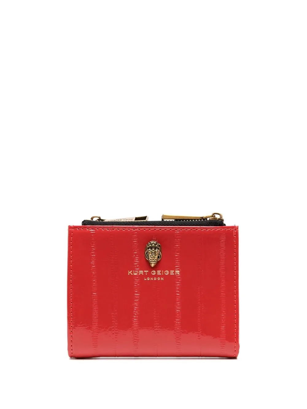 

Kurt Geiger London cartera plegable con cierre - Rojo