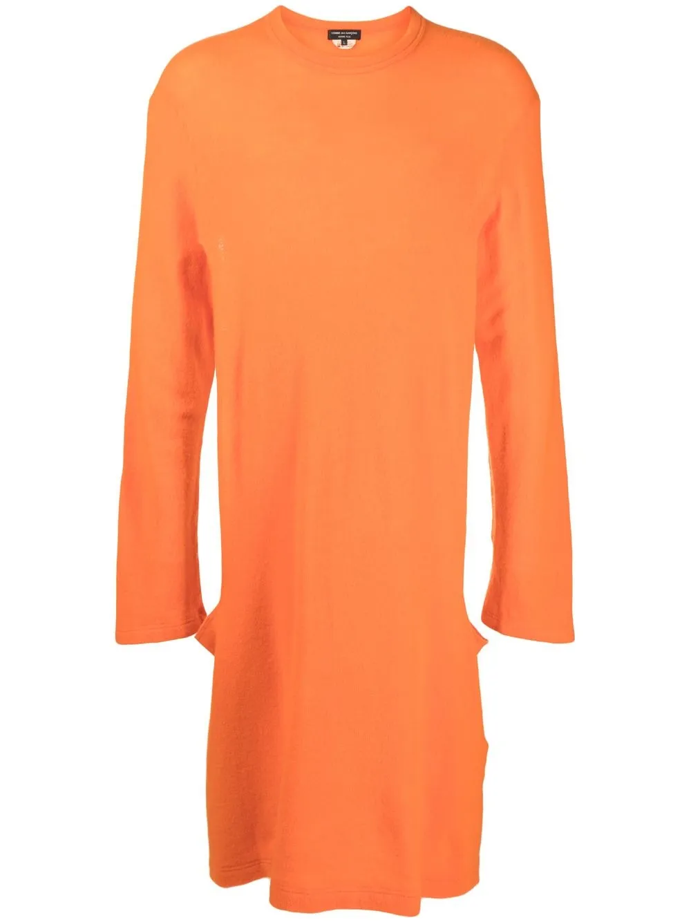 

Comme Des Garçons Homme Plus slit-detail long-sleeved T-shirt - Orange