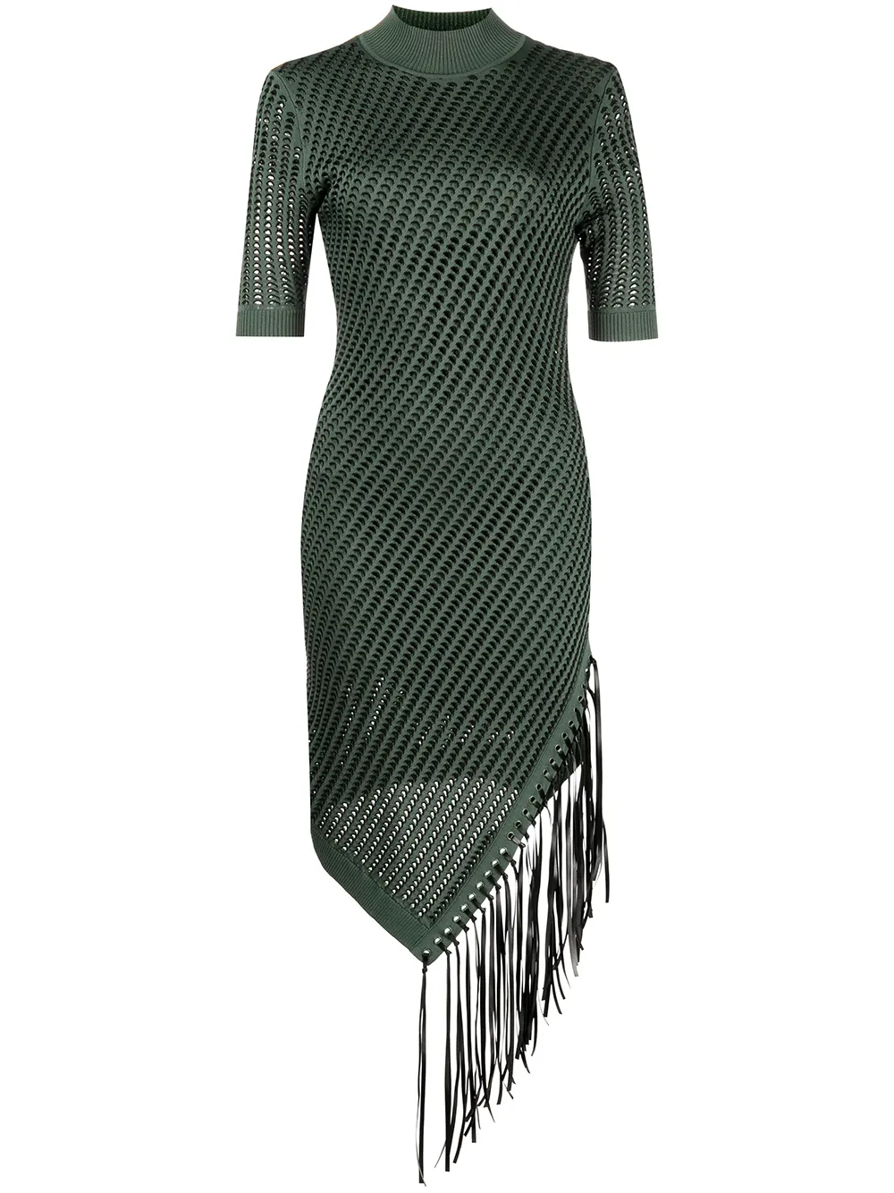 

Jonathan Simkhai mock-neck knitted dress - Green
