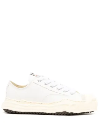 Maison MIHARA YASUHIRO キャンバス スニーカー | ホワイト | FARFETCH JP