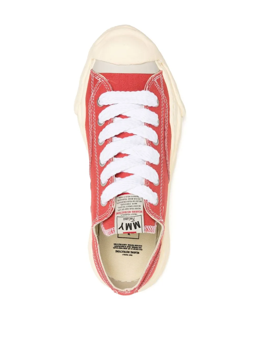  Maison Mihara Yasuhiro Hank Original Sneakers   Rot 