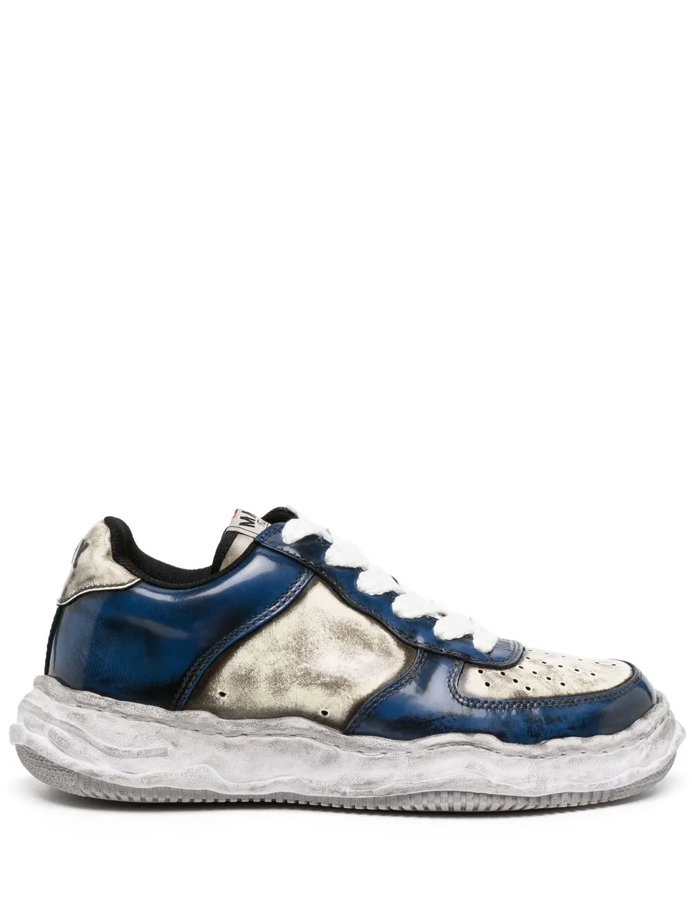 

Maison Mihara Yasuhiro tenis bajos Wayne - Azul