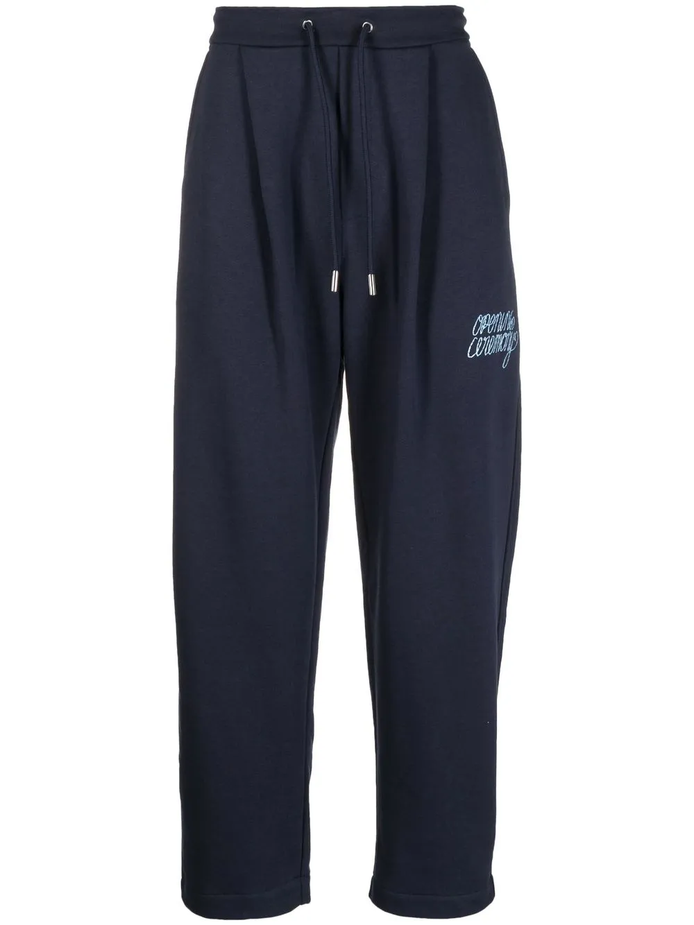 

Opening Ceremony pants con logo bordado - Azul