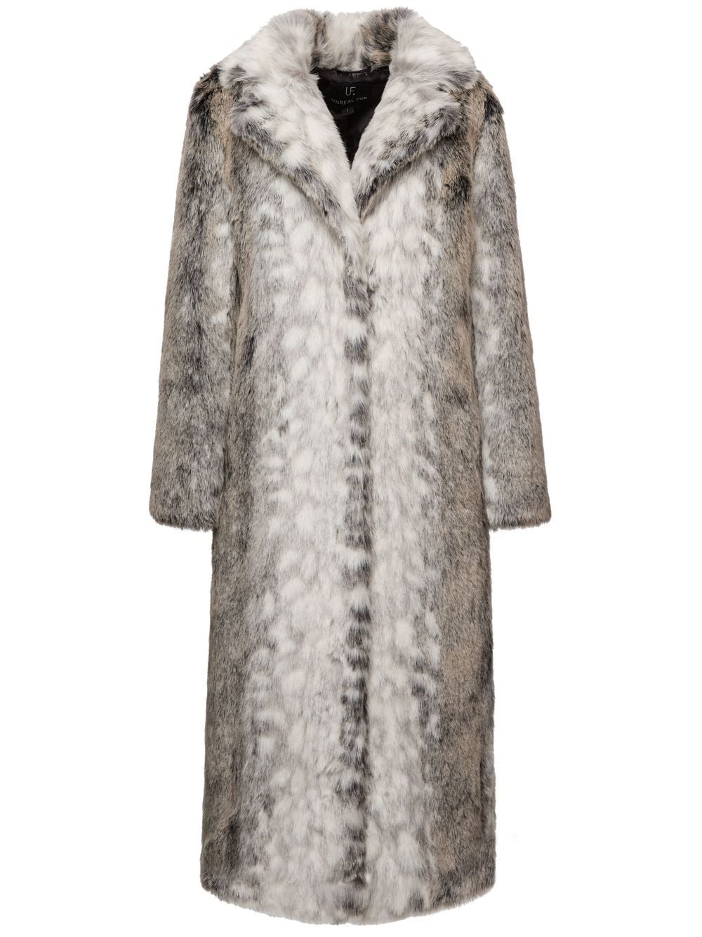 unreal fur kathmandu faux-fur coat - grey
