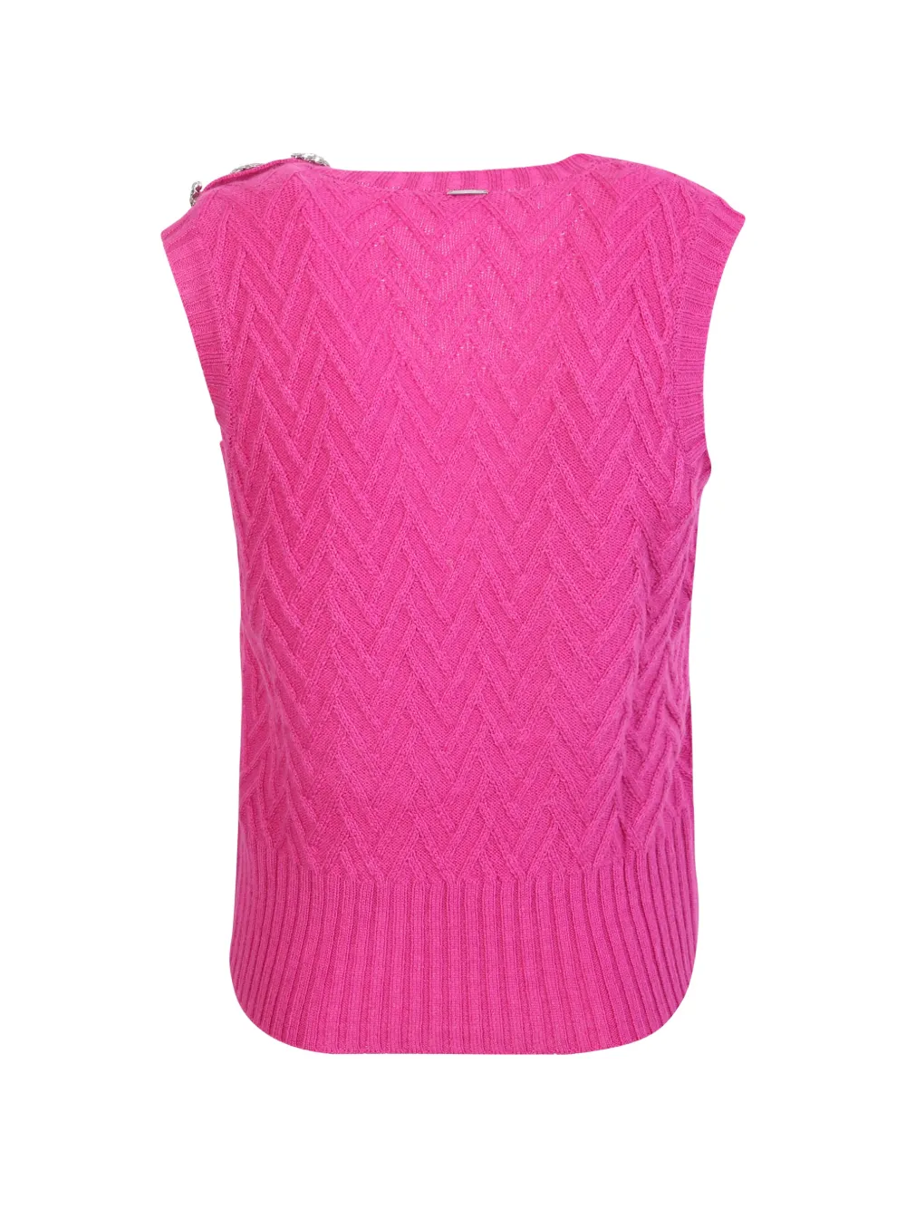  Liu Jo Top Mit V Ausschnitt   Rosa 