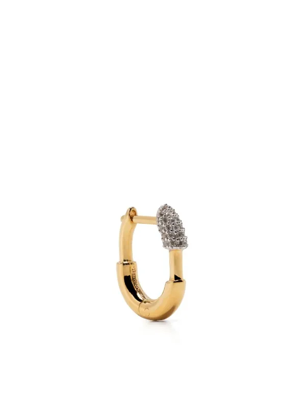 Otiumberg Small Staple フープ ピアス ゴールド 関税送料込み Otiumberg Small Staple フープピアス | ゴールドトーン