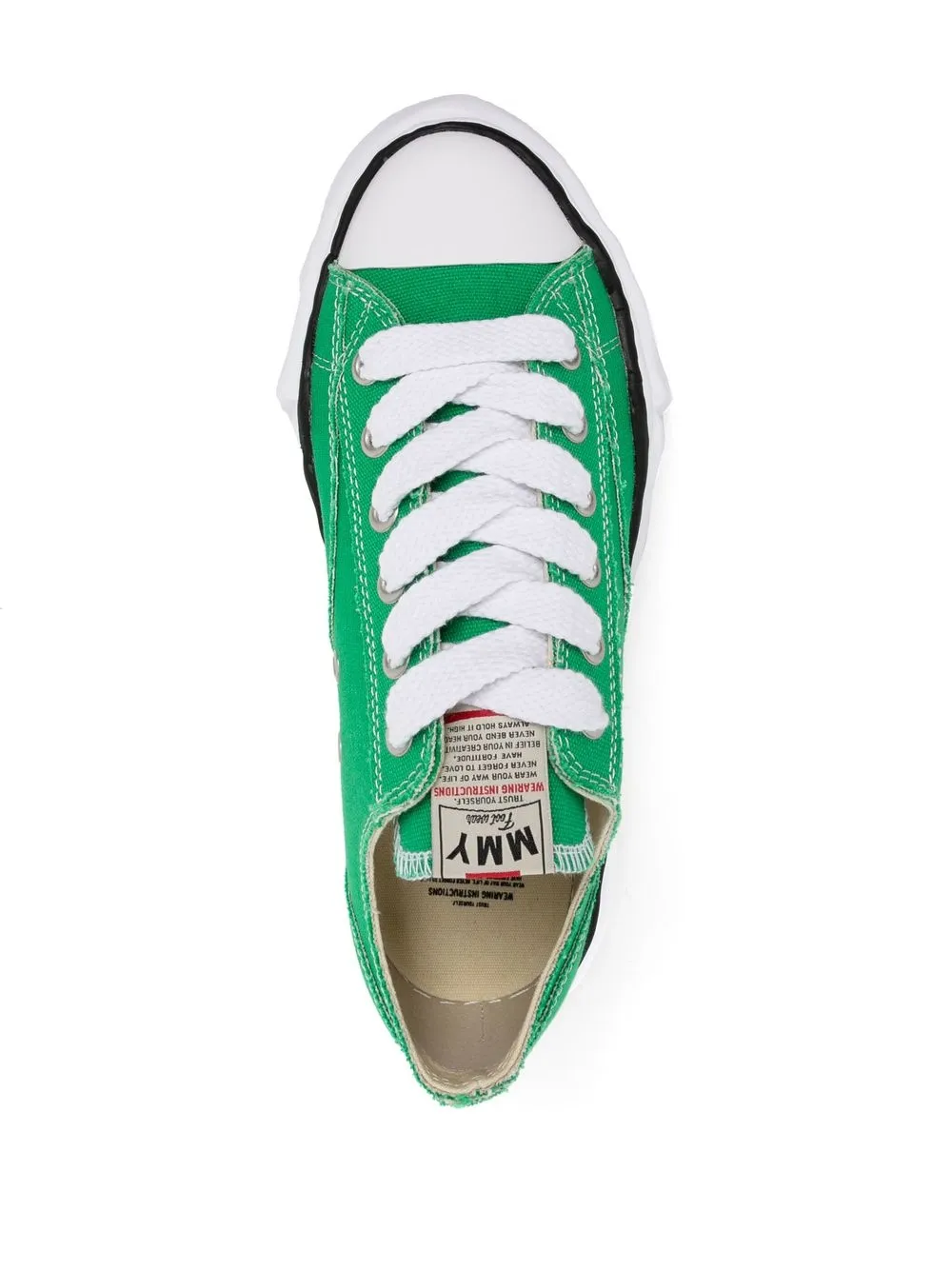 Miharayasuhiro Peterson Original Sole Cotton-canvas Trainers In Grey