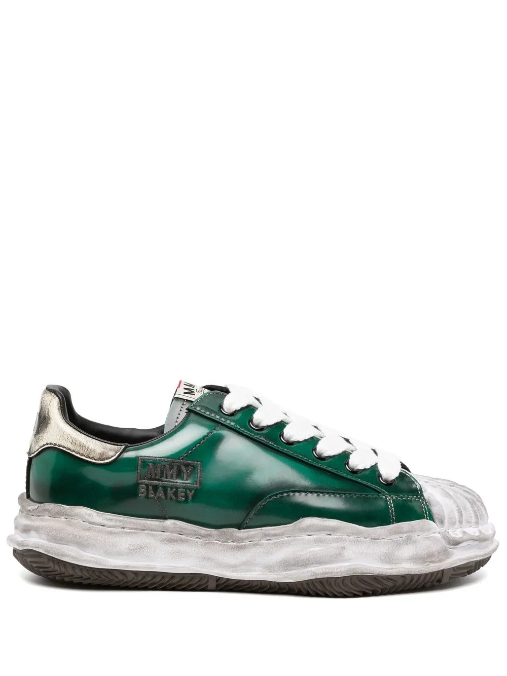 

Maison Mihara Yasuhiro tenis bajos Wayne - Verde