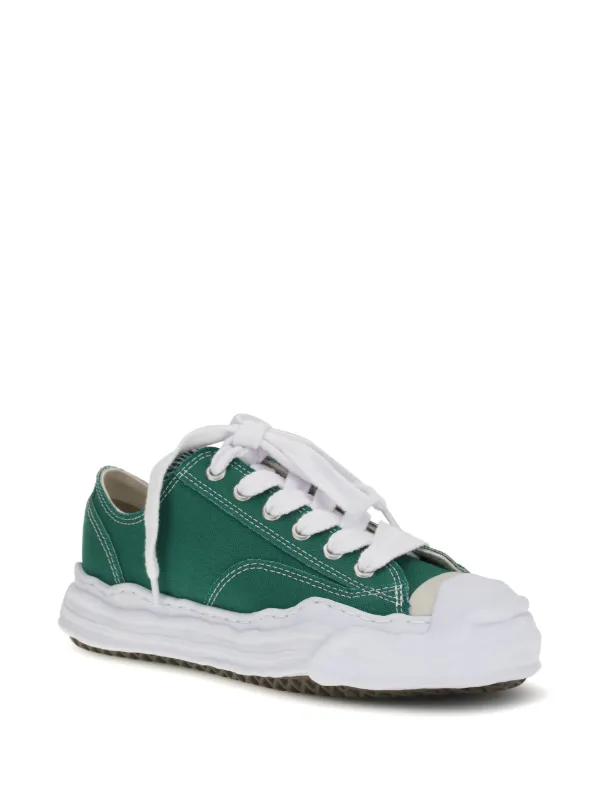 Maison Mihara Yasuhiro グリーンスニーカー Maison MIHARA YASUHIRO Hank low-top Sneakers | Green | FARFETCH
