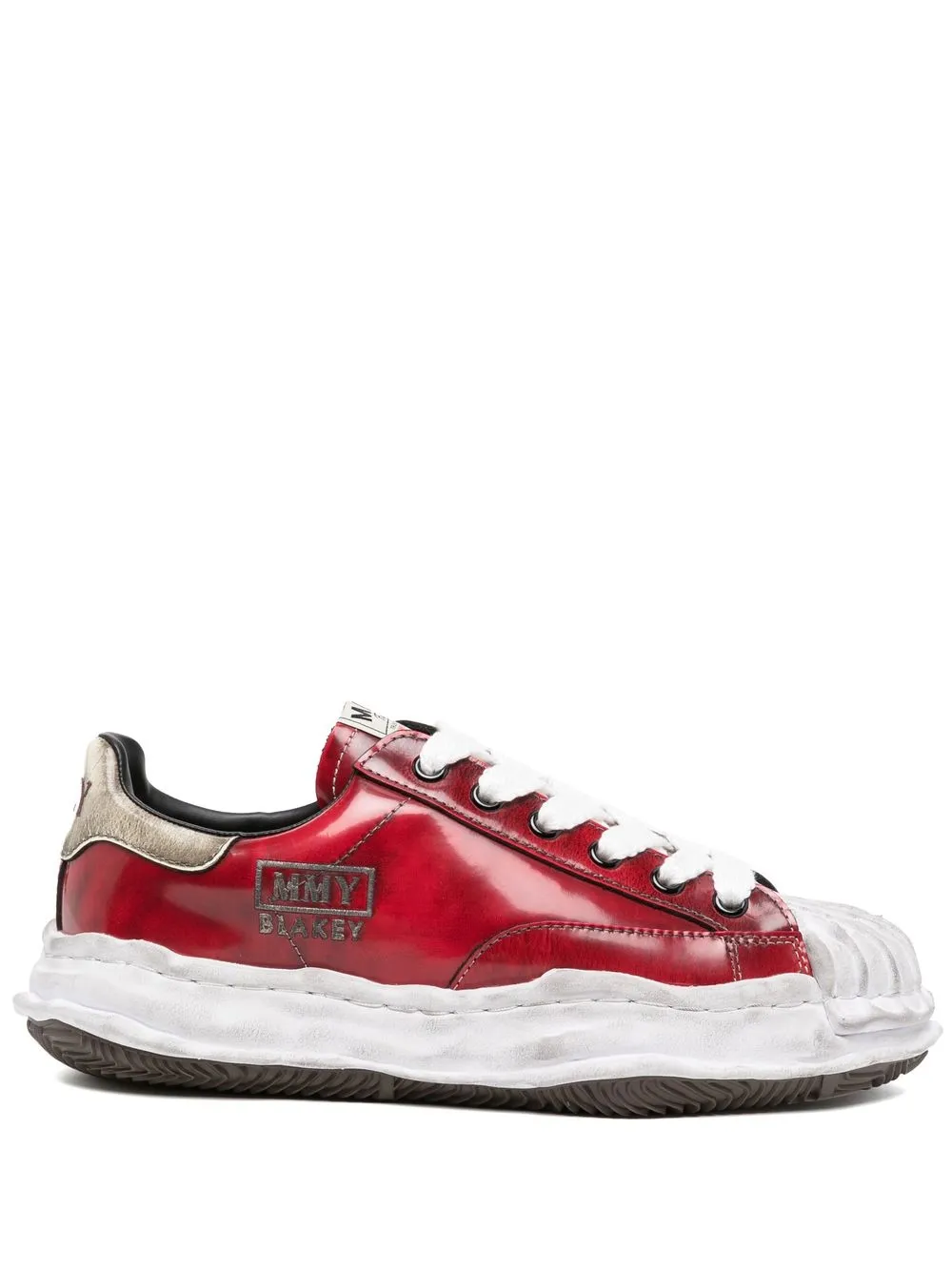 

Maison Mihara Yasuhiro tenis bajos Blakey OG - Rojo