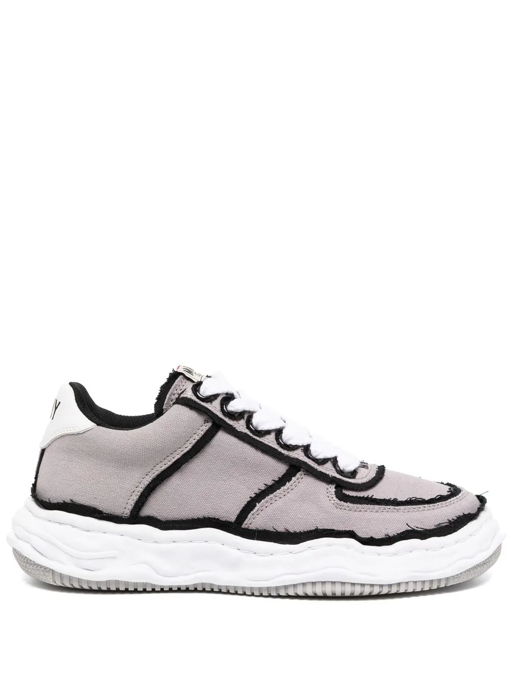 

Maison Mihara Yasuhiro tenis bajos Wayne - Gris