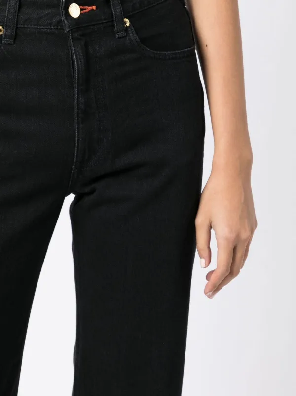 Tu Es Mon Tresor The Carnelian Jeans | Black | FARFETCH