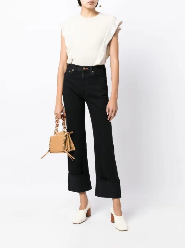 Tu Es Mon Tresor The Carnelian Jeans | Black | FARFETCH