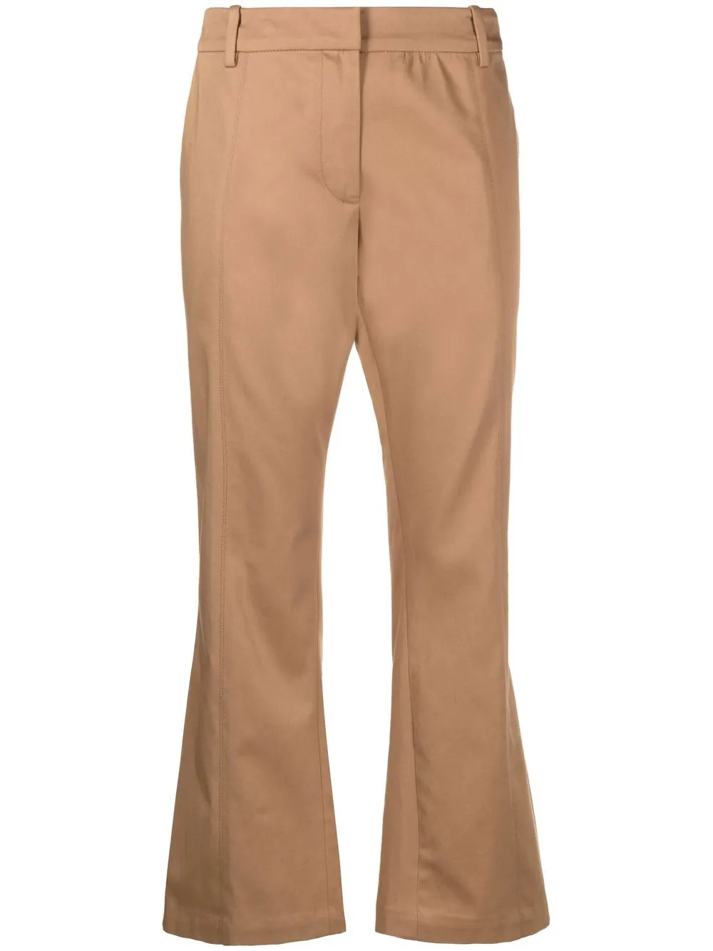 

Marni cropped flared trousers - Neutrals