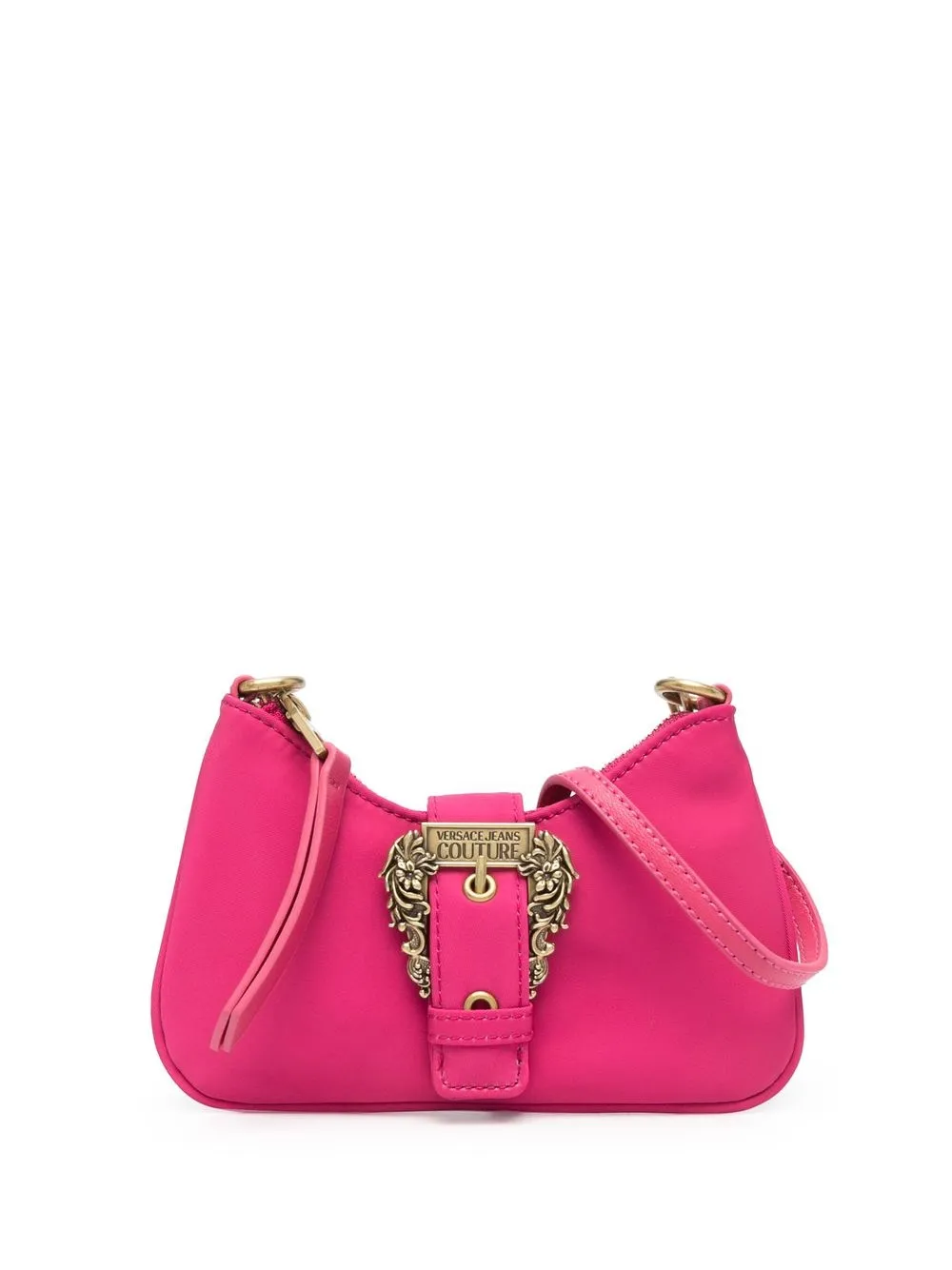 

Versace Jeans Couture bolsa de hombro con hebilla y logo - Rosado