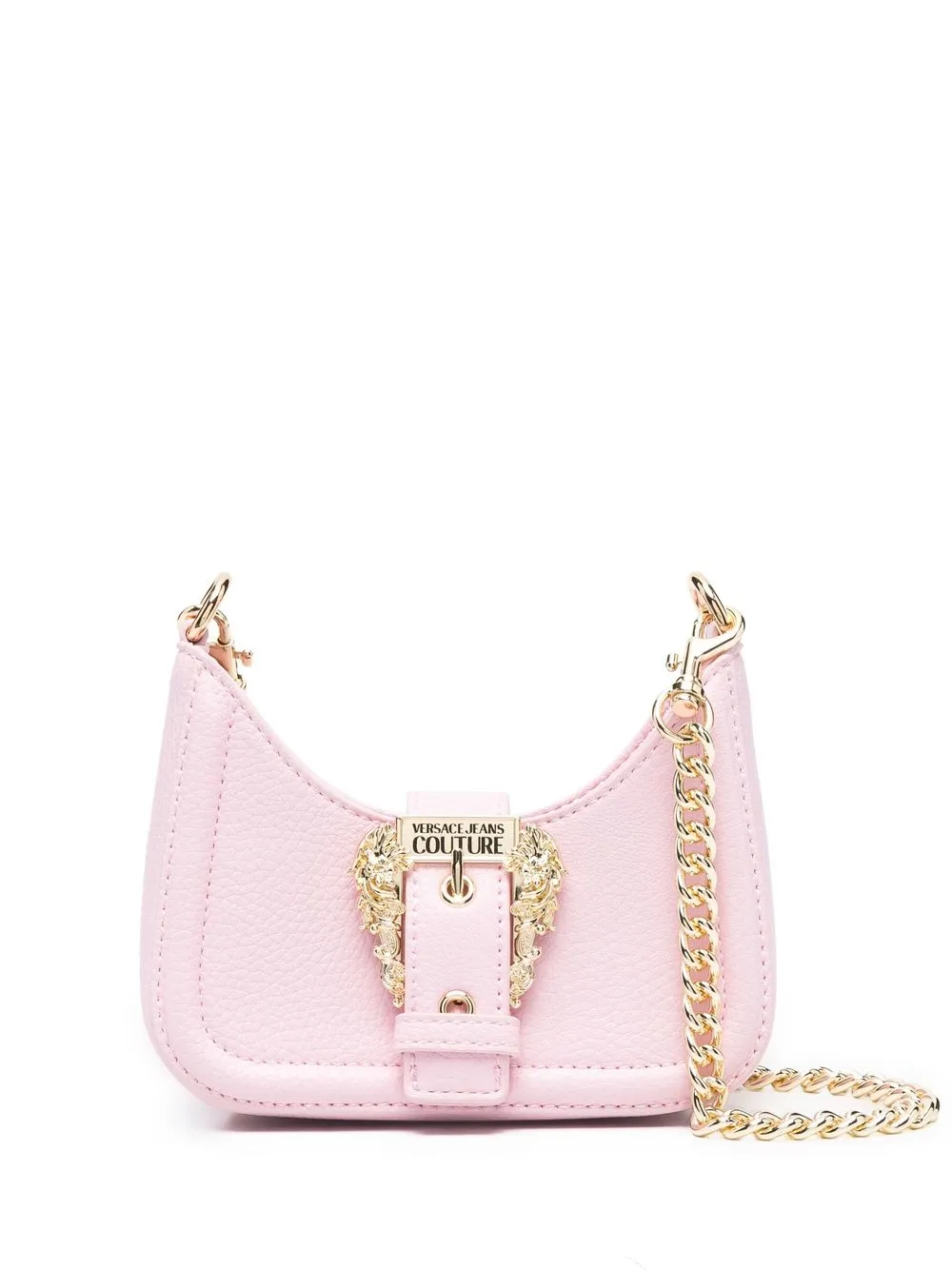 

Versace Jeans Couture bolsa de hombro con detalle de hebilla - Rosado