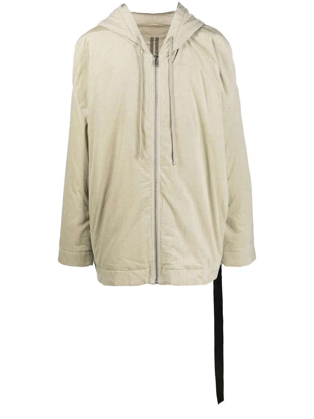 

Rick Owens DRKSHDW Peter quilted hooded jacket - Neutrals