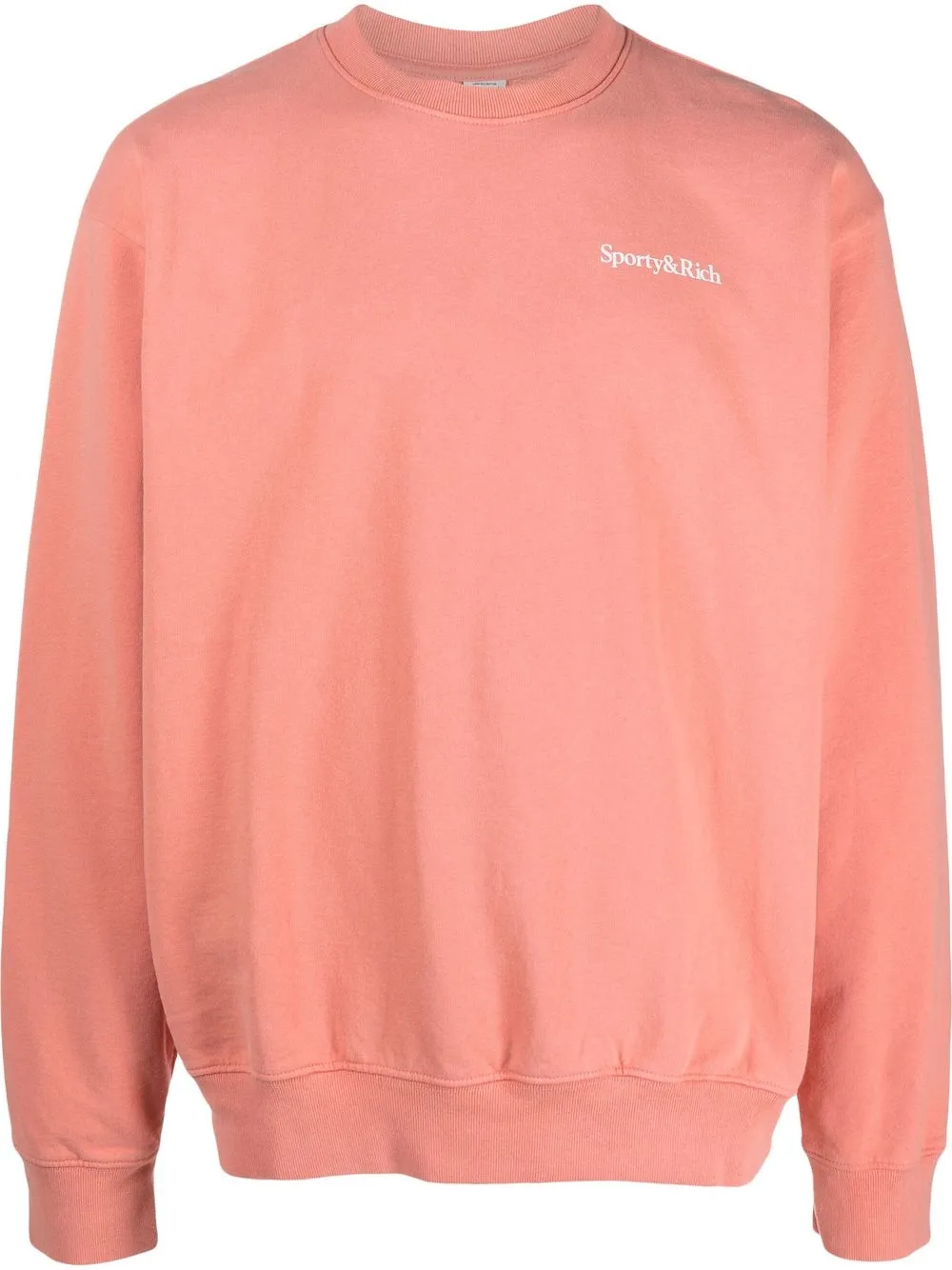 

Sporty & Rich sudadera con logo estampado - Rosado