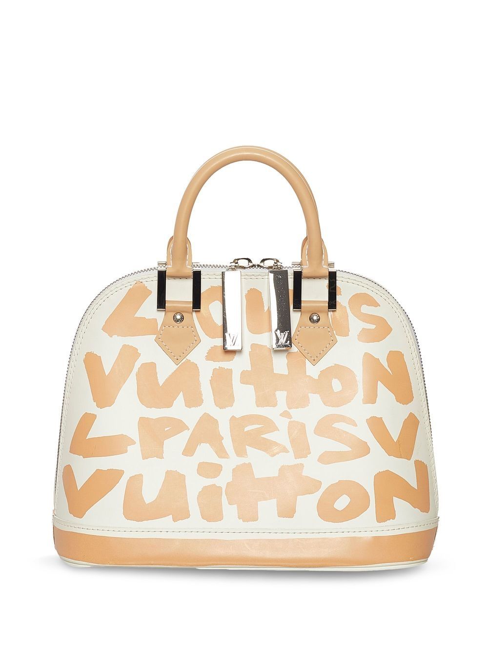 

Louis Vuitton bolsa de mano Graffiti Alma MM 2001 pre-owned - Blanco