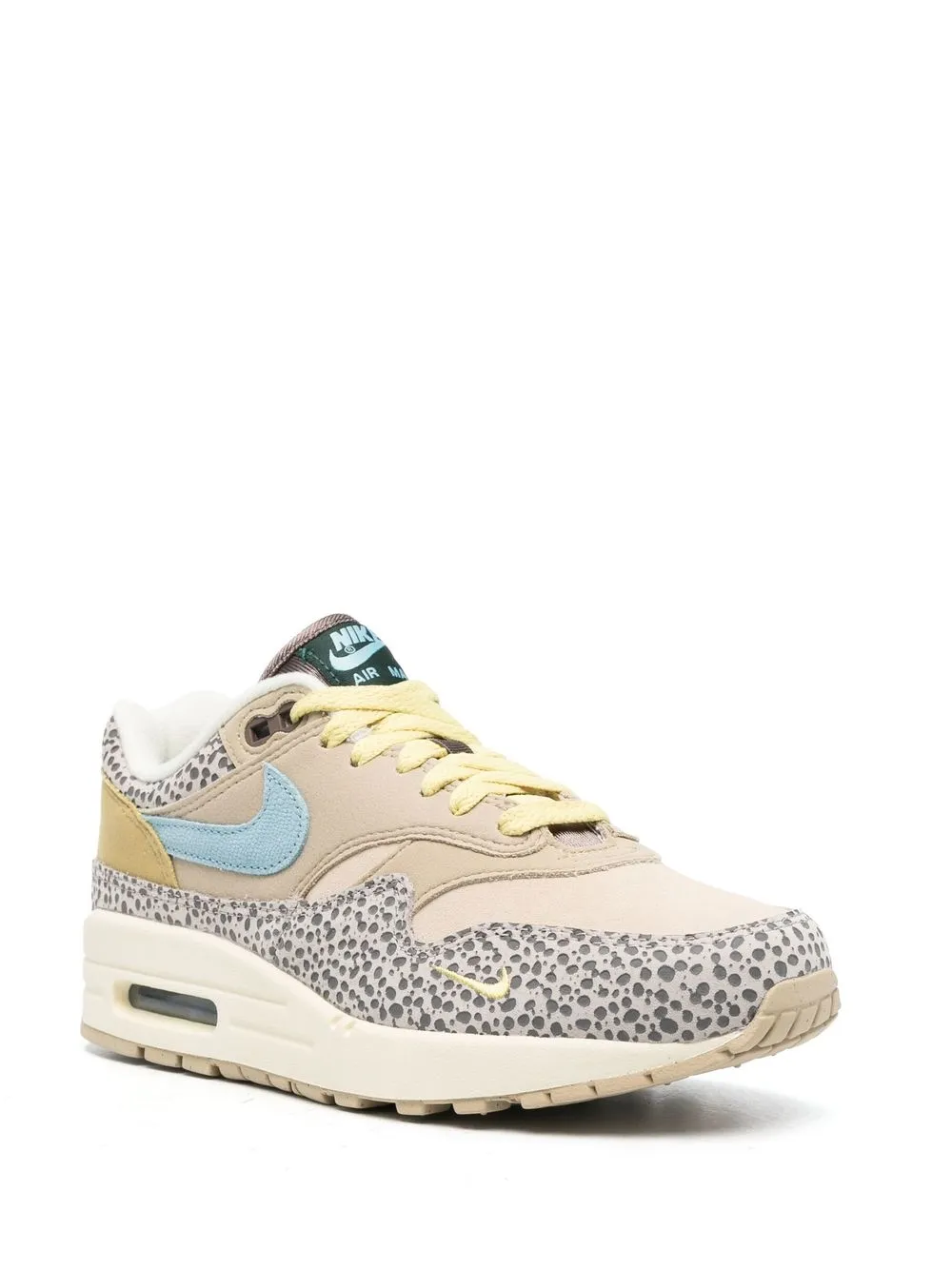 Nike Air Max 1 sneakers met vlakken - Beige