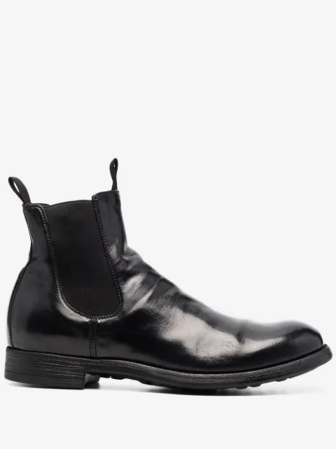 Officine Creative botines de charol Chronic