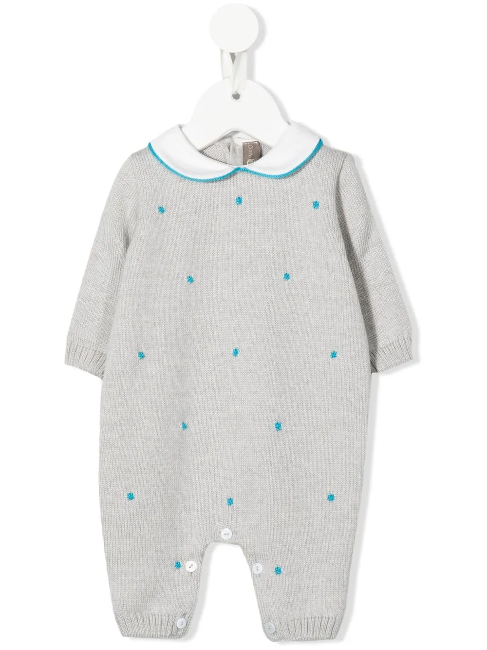 

Little Bear body con cuello Peter Pan - Gris