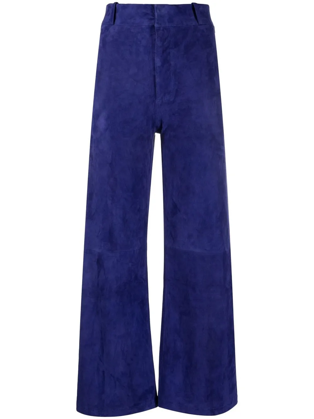 

Arma pantalones capri con tiro alto - Azul