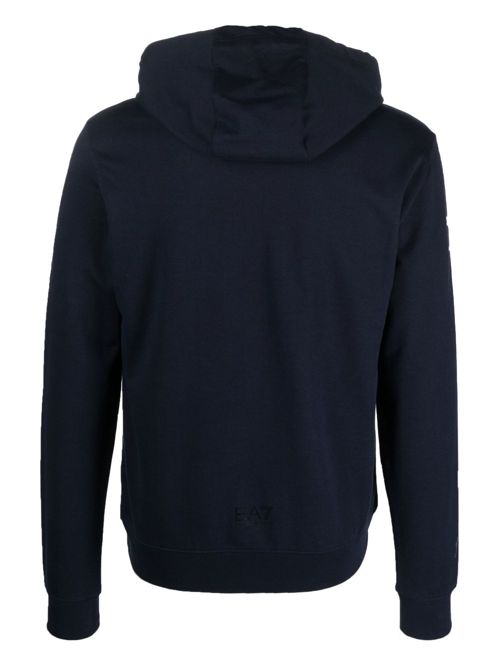 Ea7 Emporio Armani Hoodie met logoprint - Blauw