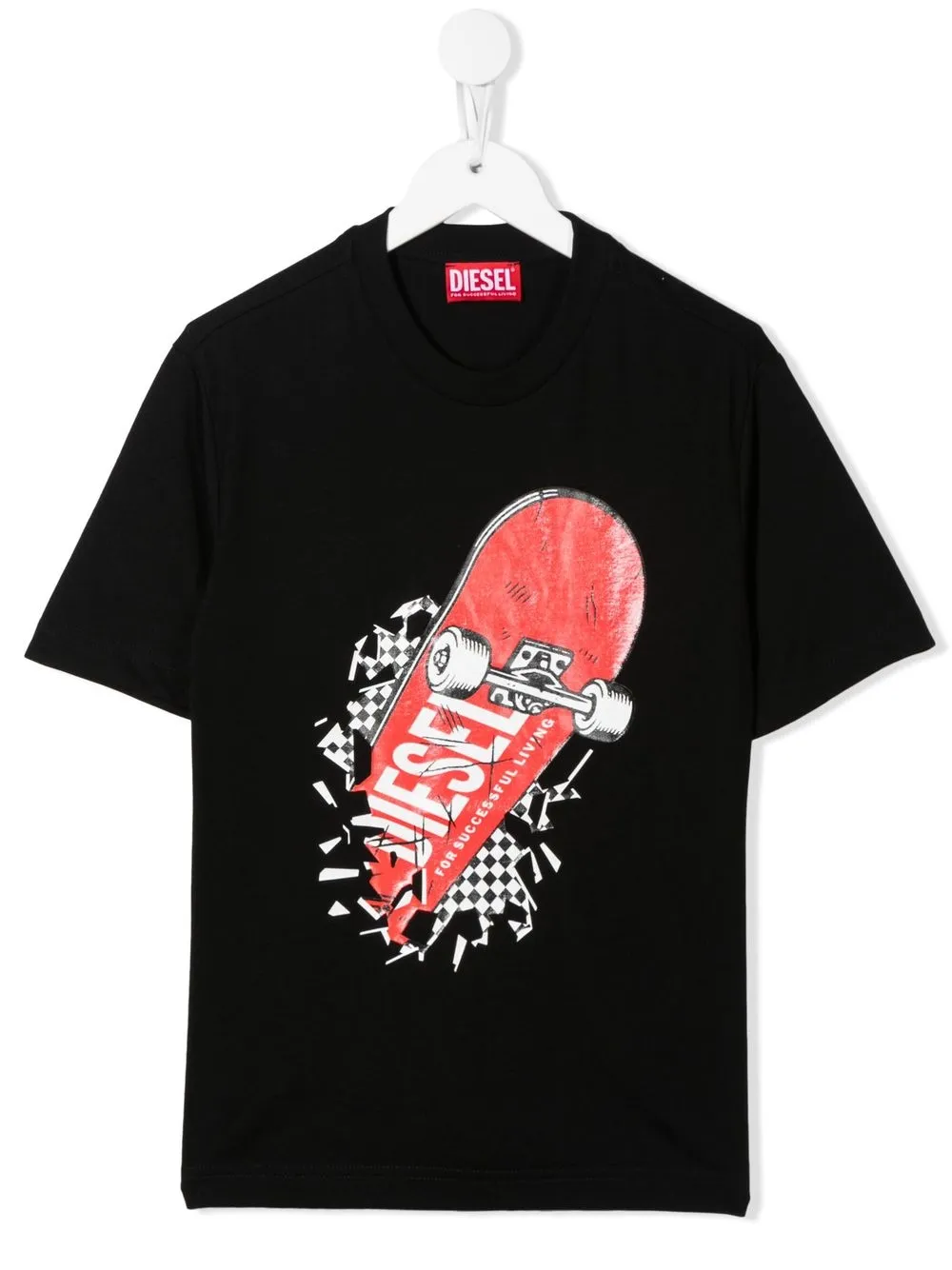 

Diesel Kids playera Skate - Negro