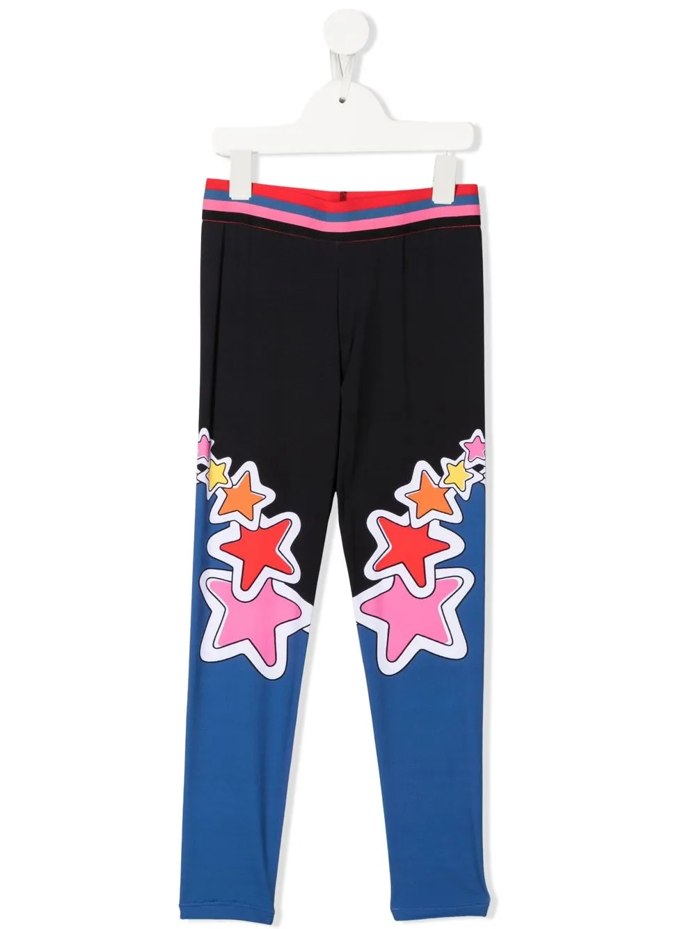 

Stella McCartney Kids pantalones con estrellas estampadas - Negro