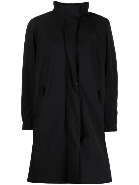 Max Mara high-neck oversize raincoat