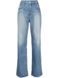 Tu es mon Tresor The Tanzanite straight-leg jeans - Blue